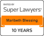 Rated by Super Lawyers(R) - Maribeth Blessing - 10 Years